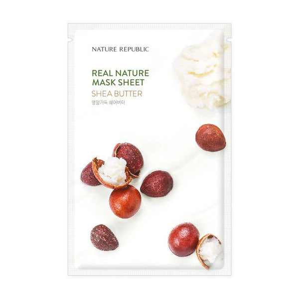 Nature Republic shea butter sheet mask - British product