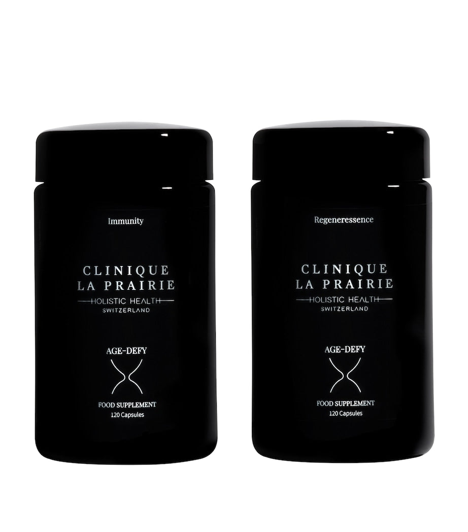 Clinique La Prairie Age-Defy Immunity and Regeneressence 240 capsules, imported from the UK