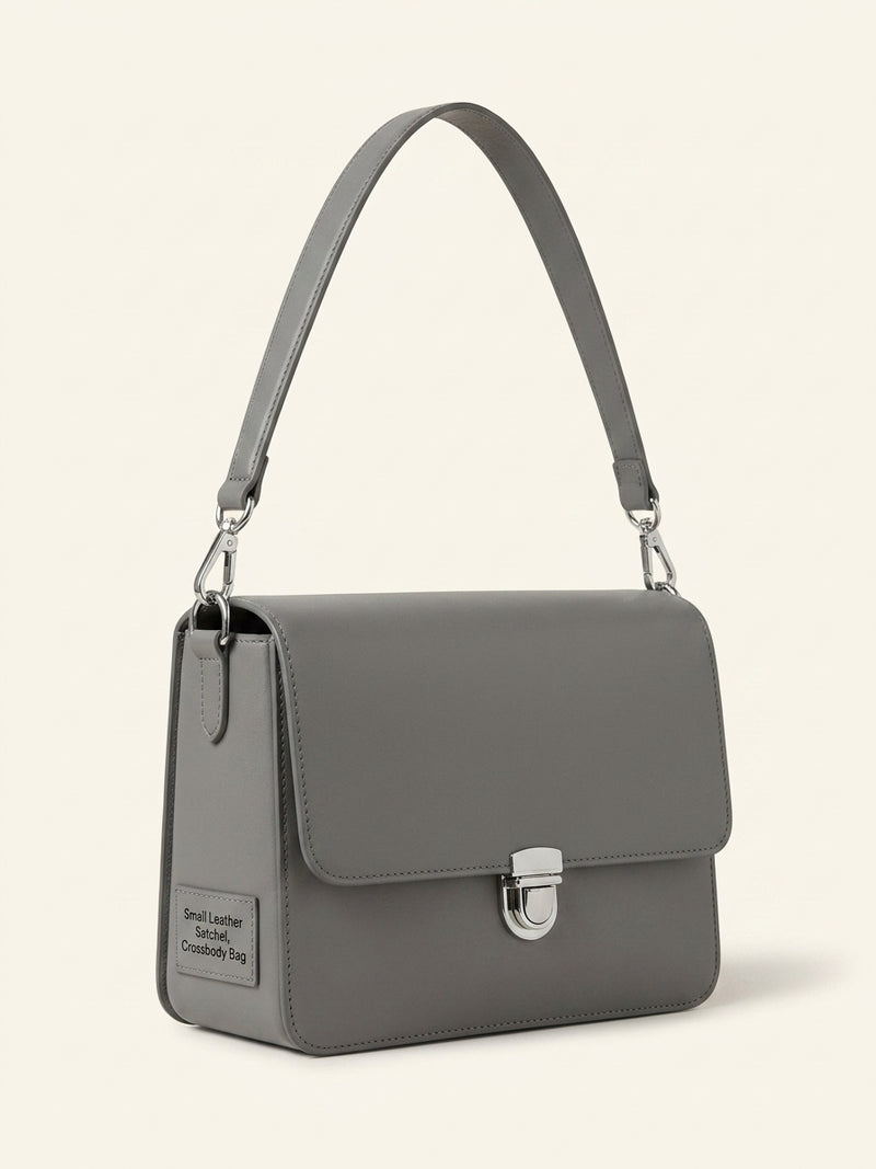 Mulberry Small Amberley classic grain leather satchel bag - British product