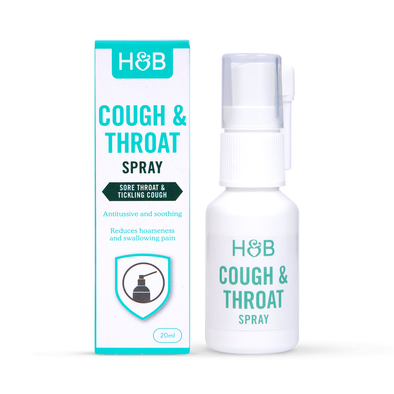 Holland & Barrett Cough Throat Spray 20ml, UK version