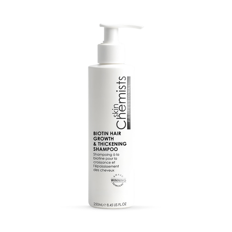 skinChemists Biotin Shampoo 250ml, imported from the UK