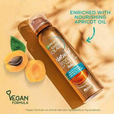 Superdrug Garnier Ambre Solaire No Streaks Medium Self Tan Mist 150ml- Buy online at McGrocer