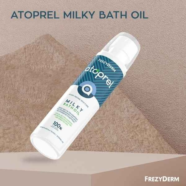 FrezyDerm Atoprel Milky Bath Oil 250ml - British product