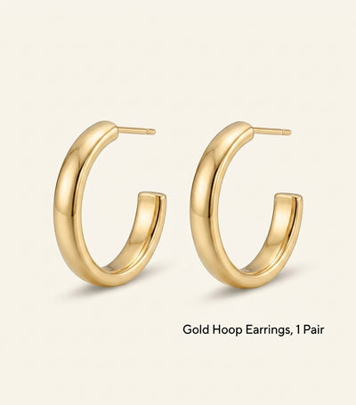 Harrods Cartier Yellow Gold LOVE Hoop Earrings- Buy online at McGrocer