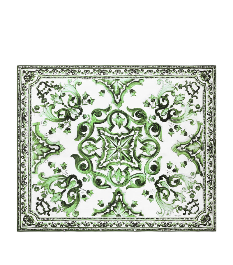 Dolce&Gabbana cotton sateen Majolica print king duvet cover 260cm x 220cm - British product