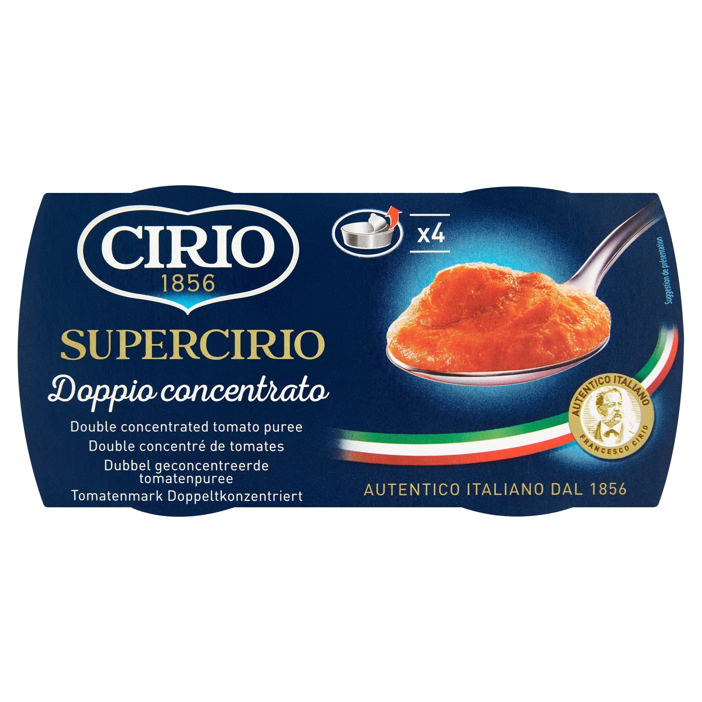 Cirio Tomato Puree, Double Concentrated 4x70g GOODS Sainsburys   