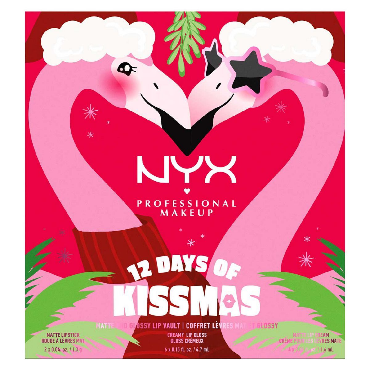 NYX Professional Makeup Fa. La. La. La. Land 12 Days of Kissmass Lip Countdown GOODS Boots   