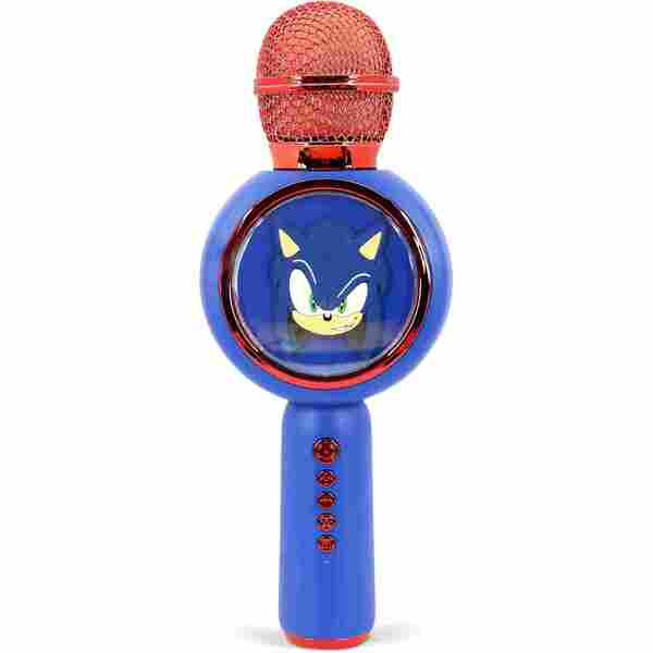 OTL Sonic The Hedgehog karaoke microphone and wireless speaker - British product