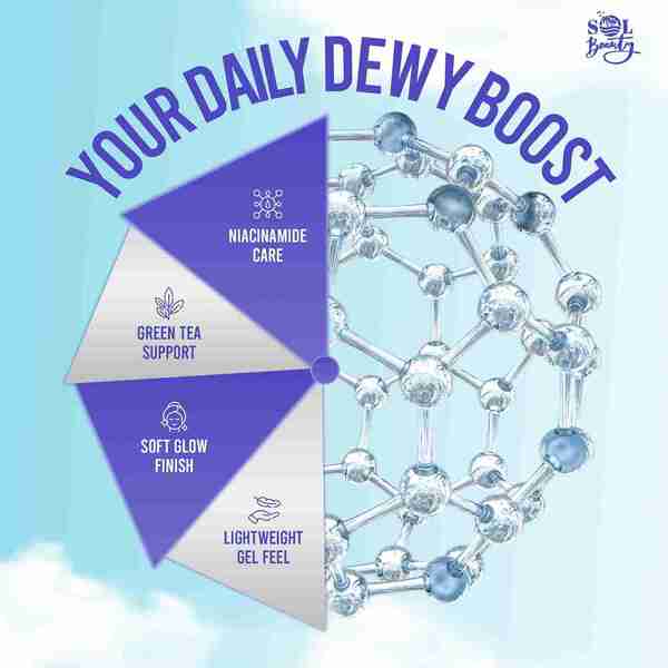 Sol Beauty moisturising gel cream 80ml - British product