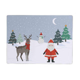 Sainsbury's Home Santa & Reindeer Corkback Placemats 4pk GOODS Sainsburys   