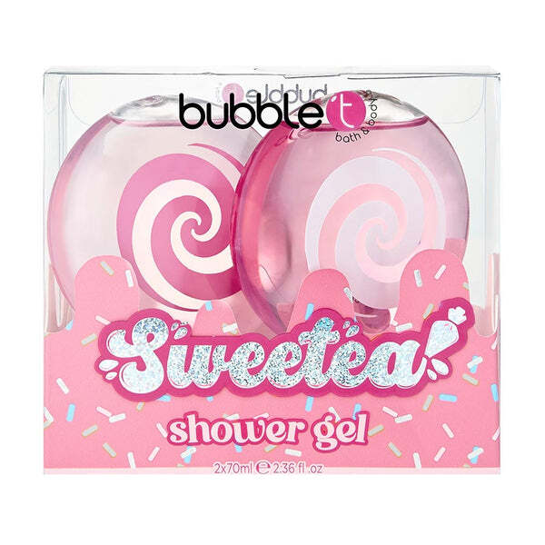 Bubble T Cosmetics Sweetea Shower Gel Gift Set 2x70ml, UK version
