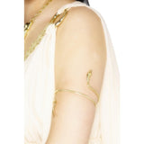 Smiffys Egyptian bracelet gold snake design, UK version