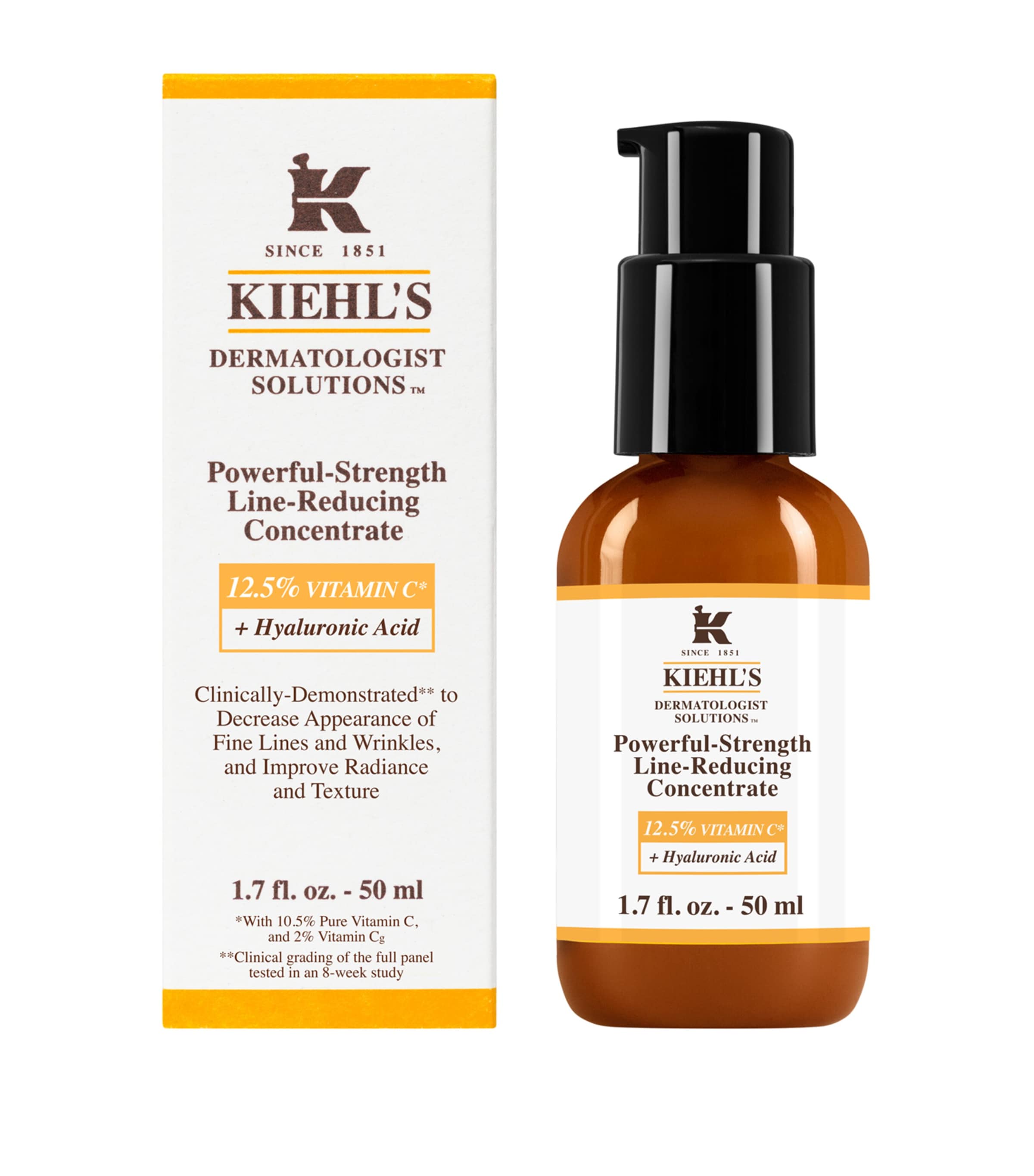 Kiehl's Powerful Strength Line Reducing Concentrate Vitamin C serum 50ml, UK version