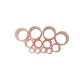 Danielle Creations pink hair roller set 12 pack (British brand)