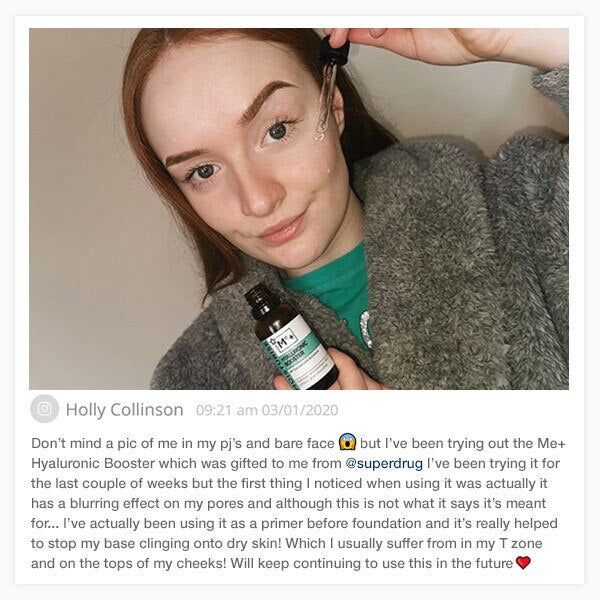 Me+ Hyaluronic Booster 30ml GOODS Superdrug   