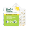 HuxD3 vitamin D3 3200iu 30 vegetarian capsules, imported from the UK