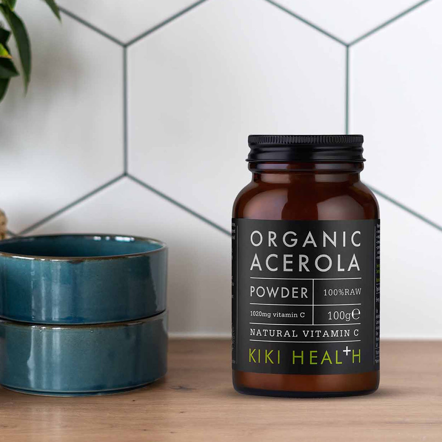 Organic acerola powder 100g vitamin C supplement (British brand)