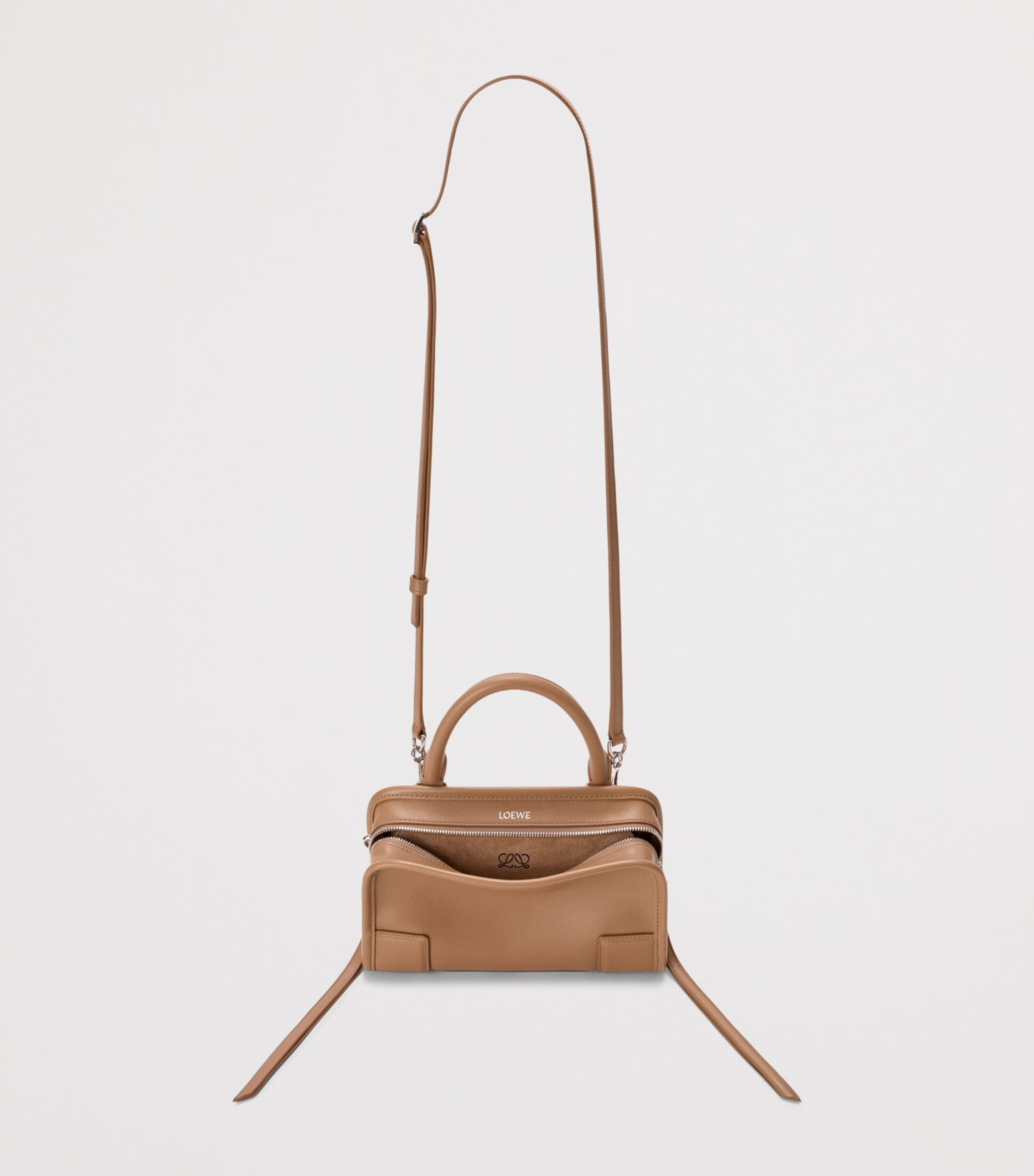 LOEWE Mini Amazona 180 top-handle bag in calfskin, UK version
