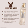 Playboy Shimmer Fragrance Mist pear rose 250ml, imported from the UK