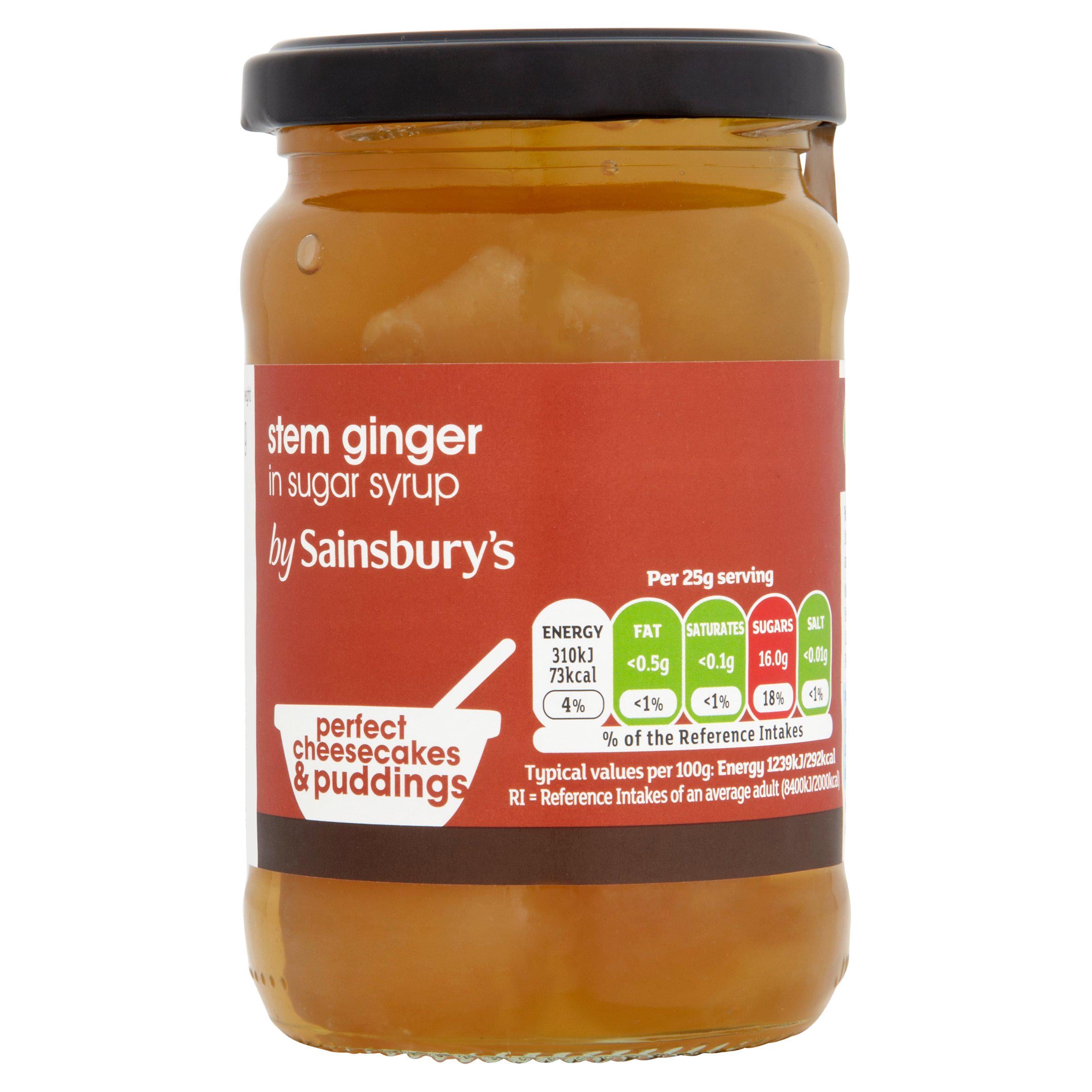 Sainsbury's Stem Ginger 350g GOODS Sainsburys   