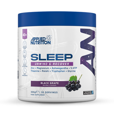 Holland & Barrett Applied Nutrition Sleep Support Powder Black Grape 300g- Buy online at McGrocer