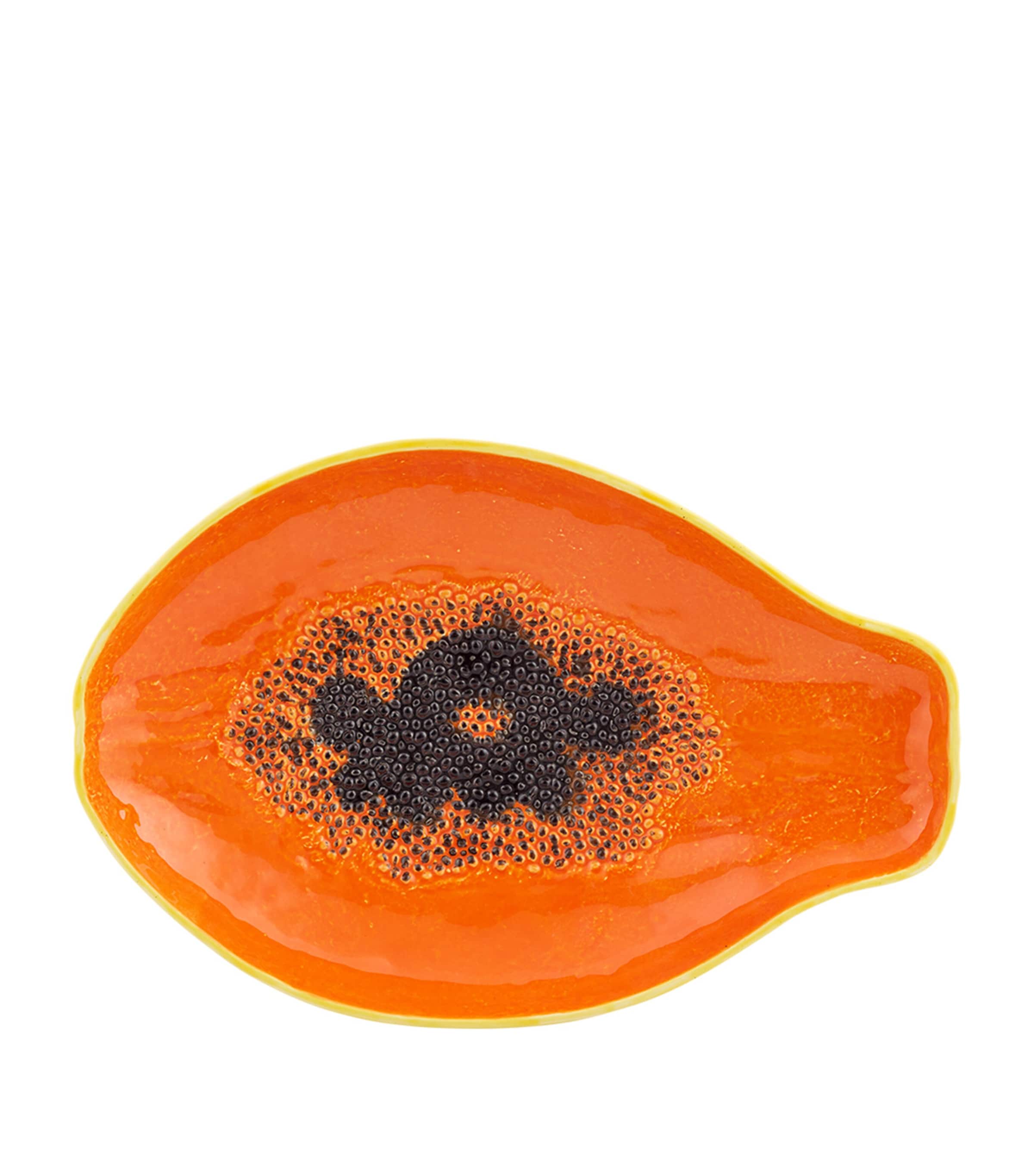 Bordallo Pinheiro papaya serving platter 23.5cm - British product
