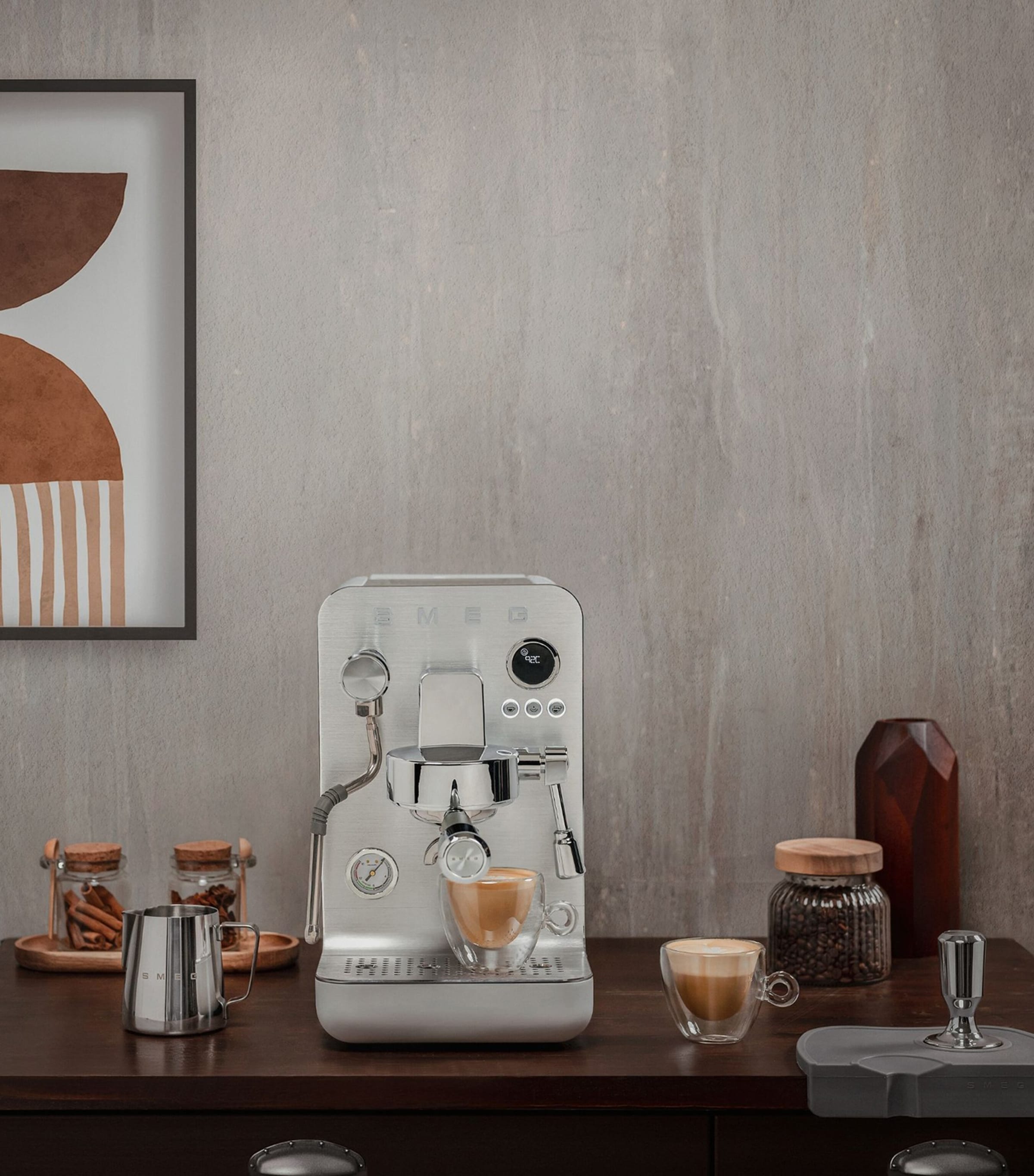 Smeg Mini Pro Espresso Machine (British brand)