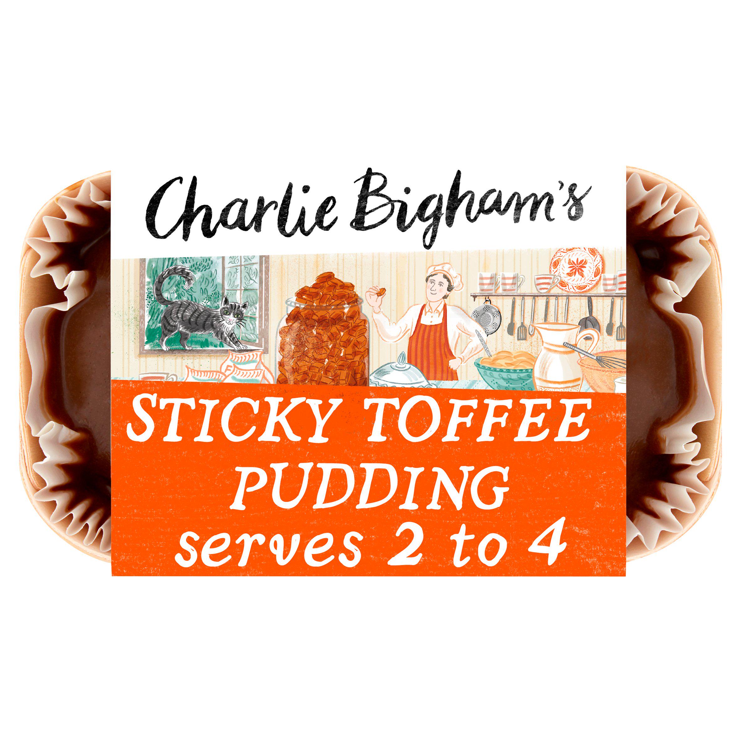 Charlie Bigham's Proper Puds Sticky Toffee Pudding 436g GOODS Sainsburys   