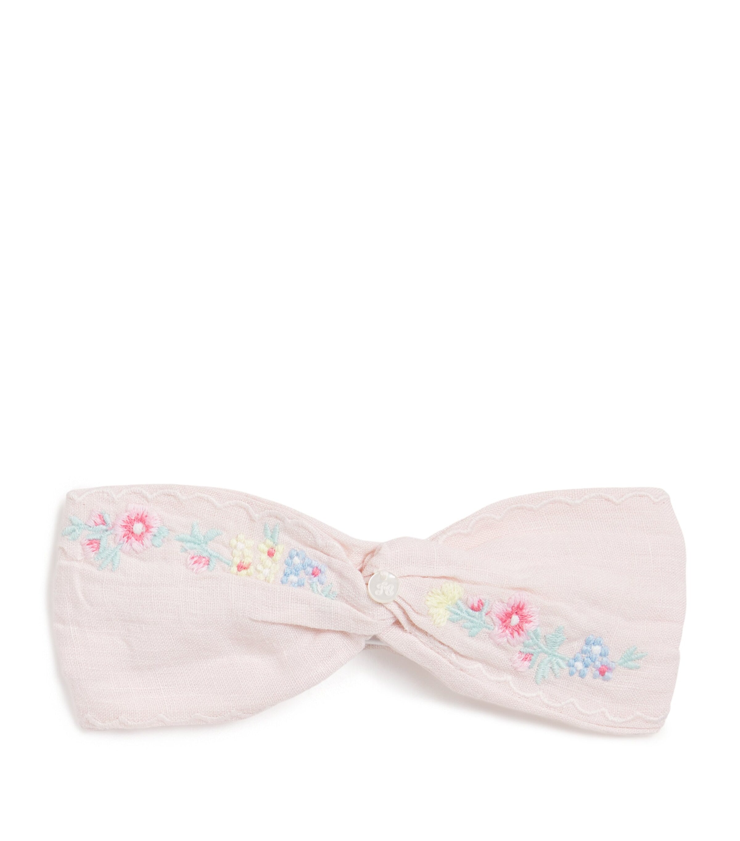Tartine et Chocolat linen embroidered headband (British brand)