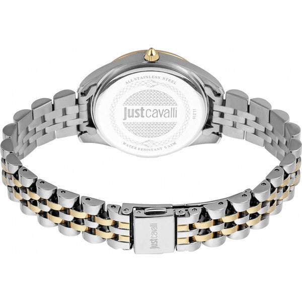 Just Cavalli silver ladies watch, imported from the UK