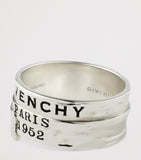 Givenchy Tape Ring with Paris 1952 inscription (British brand)