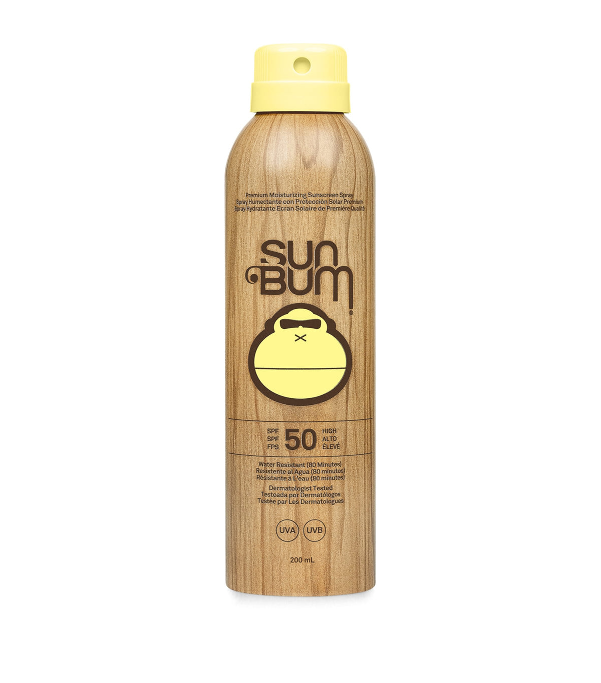 Sun Bum Original Spray SPF 50 sunscreen 200ml (British brand)