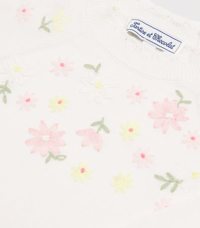 Harrods Bomulls Blomsterbrodert Genser for Alderen 2-12 år - Kjøp online hos McGrocer