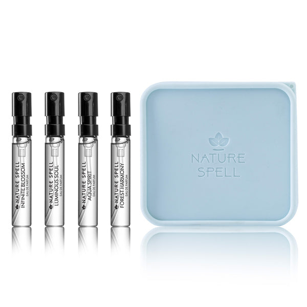 Nature Spell perfume discovery set 4 x 2.5ml, British brand