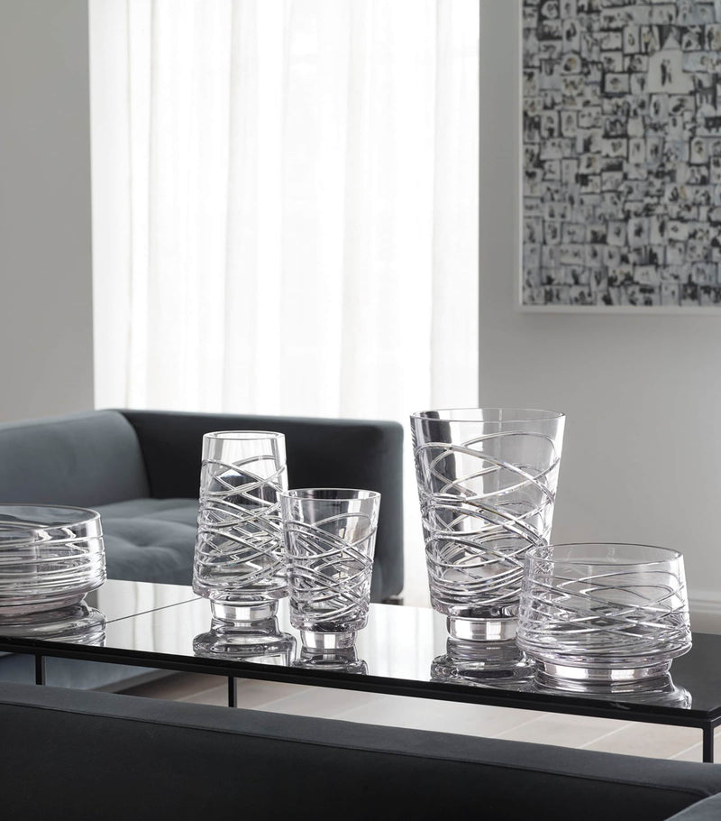 Waterford Crystal Aran vase 30cm (British brand)