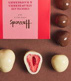 Harrods chocolate strawberries and raspberries 125g, UK version