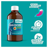 Gaviscon Liquid Heartburn & Indigestion Peppermint 600ml GOODS Superdrug   