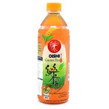 Oishi genmai green tea drink, Japanese roasted rice flavour, UK version