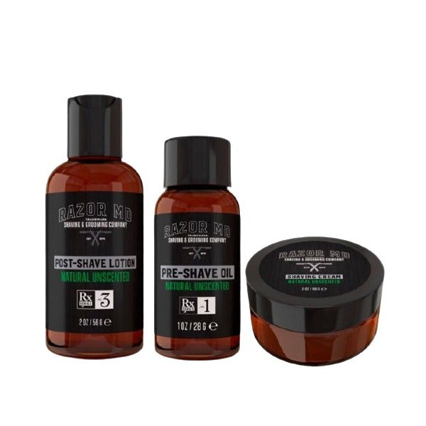 Razor MD Travel Shave Kit Natural Unscented GOODS Superdrug   