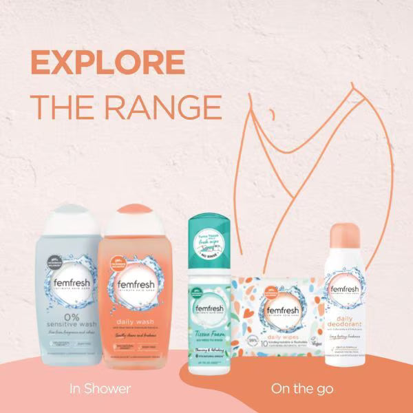 Femfresh daily intimate wash 150ml - British product