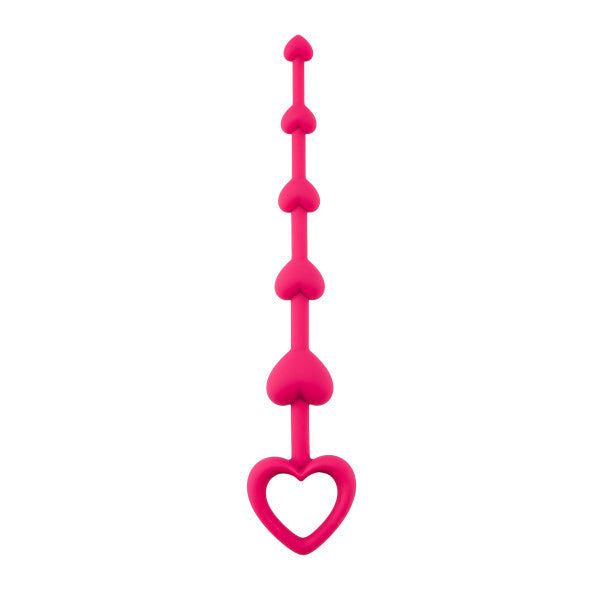 Ann Summers Lovers Heart Beads silicone anal toy - British product