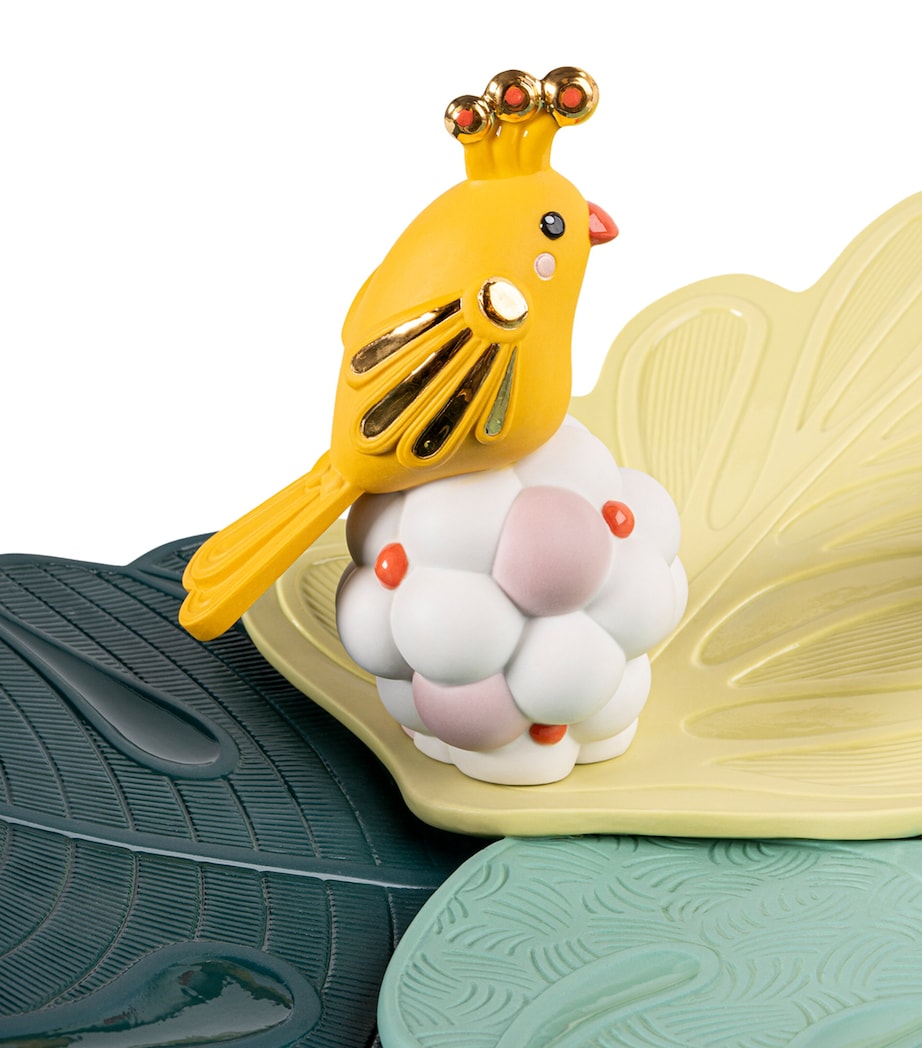 Lladró Utopical porcelain centrepiece 42cm - British product