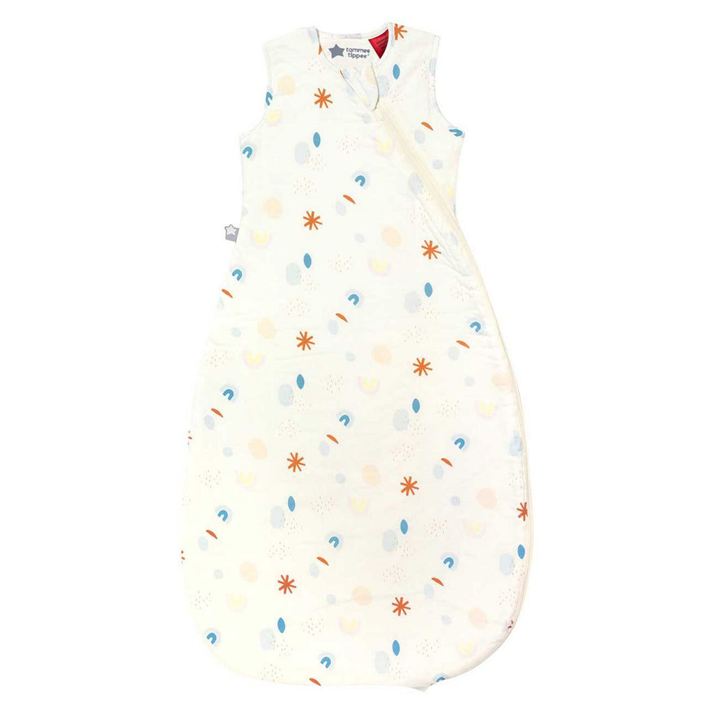 Tommee Tippee Baby Sleep Bag, The Original Grobag, 6-18m, 1.0 TOG, Abstract Rainbow