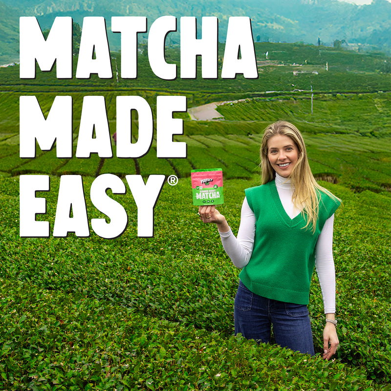 PerfectTed strawberry matcha powder 75g, imported from the UK