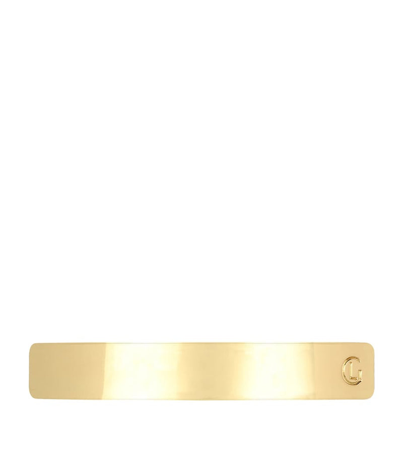 Leonor Greyl engraved logo hair clip - British product