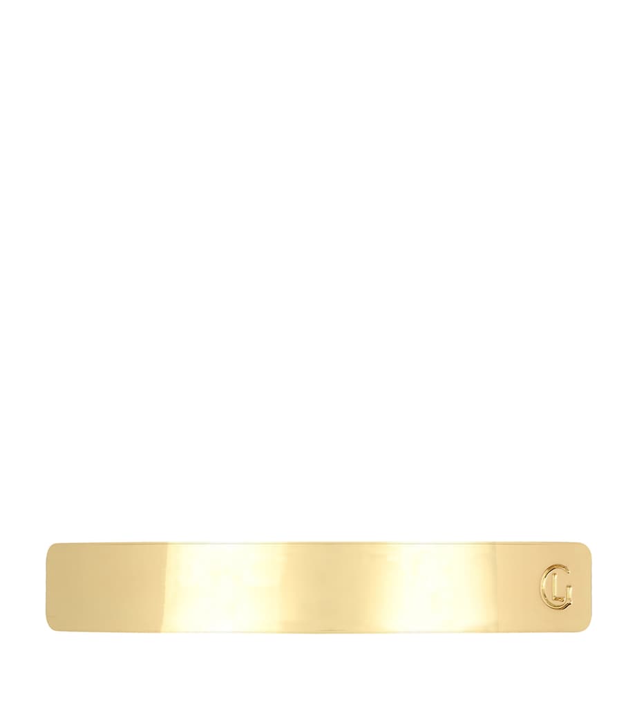 Leonor Greyl engraved logo hair clip - British product