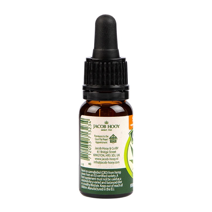 Jacob Hooy CBD Oil 5% 10ml GOODS Holland&Barrett   