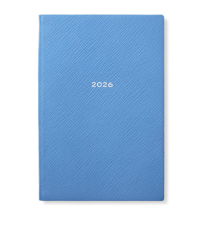 Harrods Smythson Grained Lambskin Chelsea Diary 2026 Weekly Planner- Buy online at McGrocer