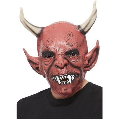 Superdrug Smiffys Devil Demon Red Latex Mask- Buy online at McGrocer