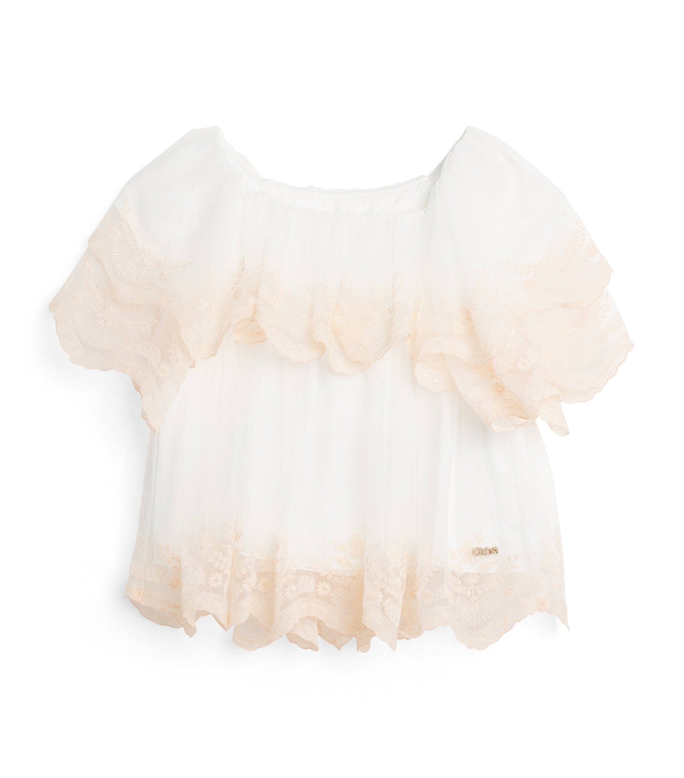 Chloé kids embroidered ceremony dress 4-14 years - British product